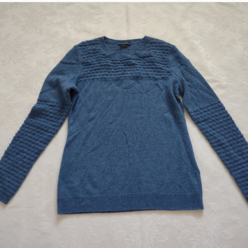 Sofia Cashmere sweater honeycomb luxurious fine cashmere